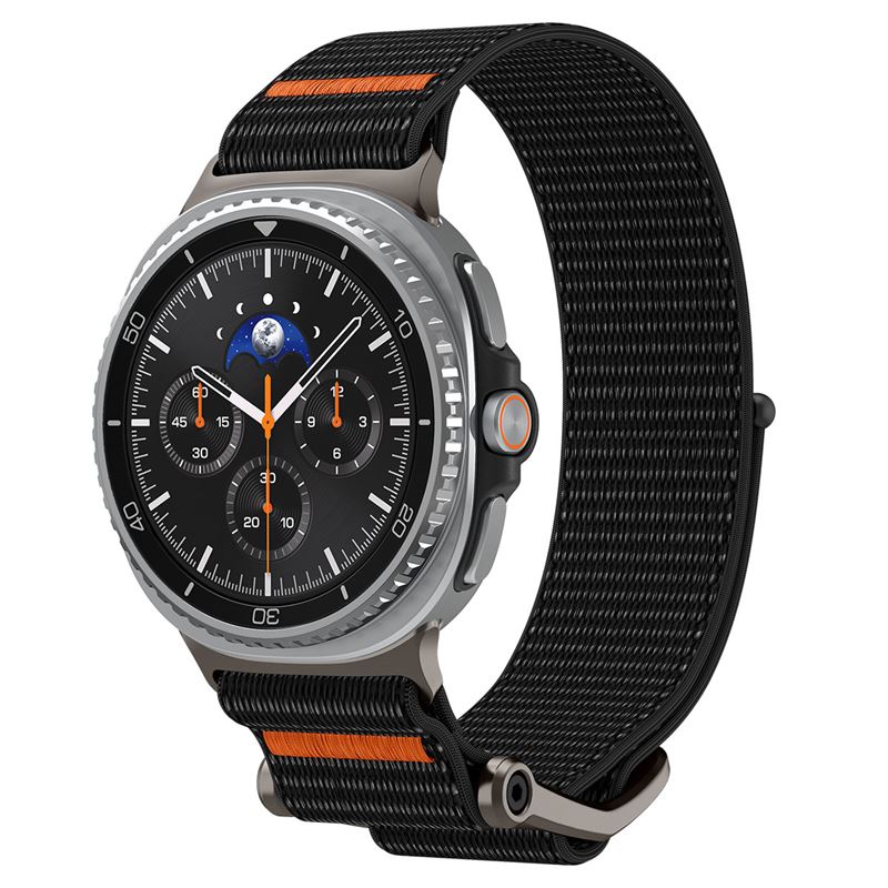 Spigen DuraPro Flex, black - Samsung Galaxy Watch 9/8 46mm/44mm/40mm