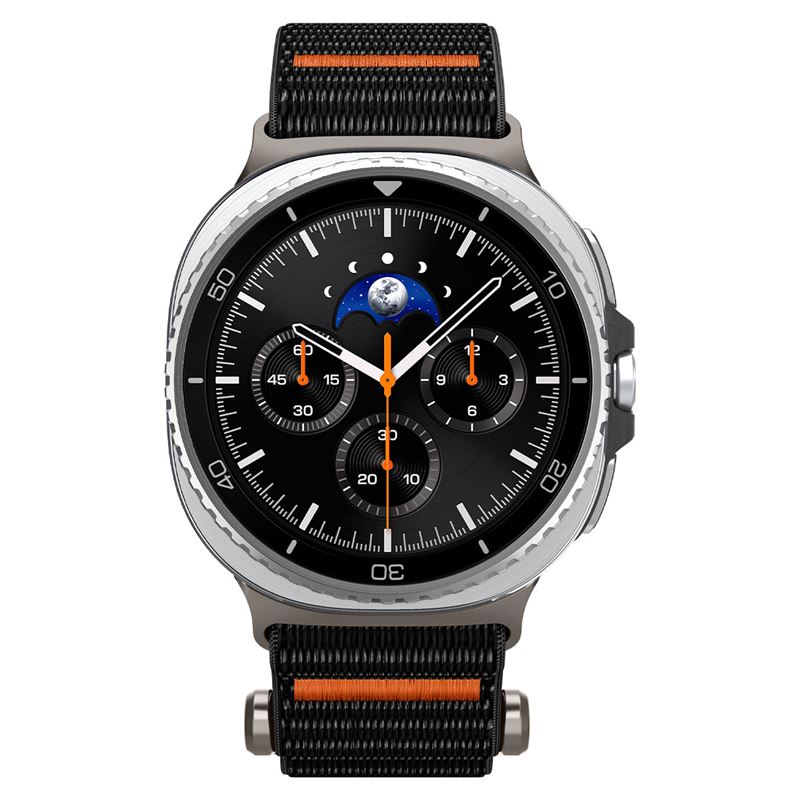 Spigen DuraPro Flex, black - Samsung Galaxy Watch 9/8 46mm/44mm/40mm