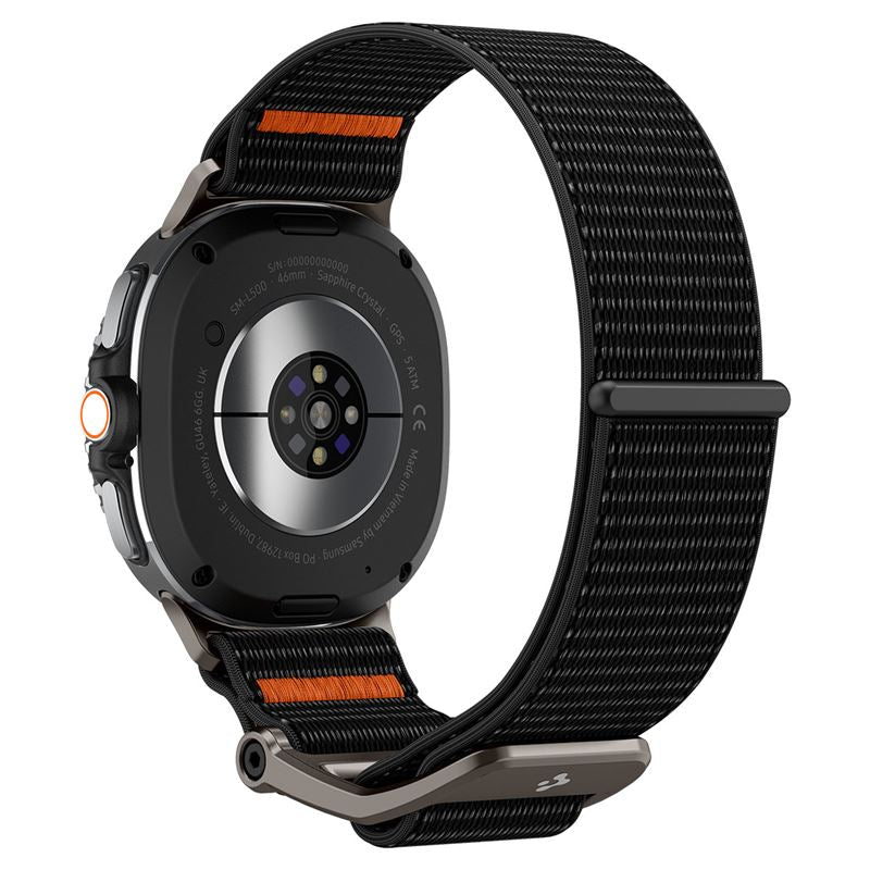 Spigen DuraPro Flex, black - Samsung Galaxy Watch 9/8 46mm/44mm/40mm