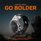 Spigen DuraPro Armor, black - Samsung Galaxy Watch 9/8 46mm/44mm/40mm