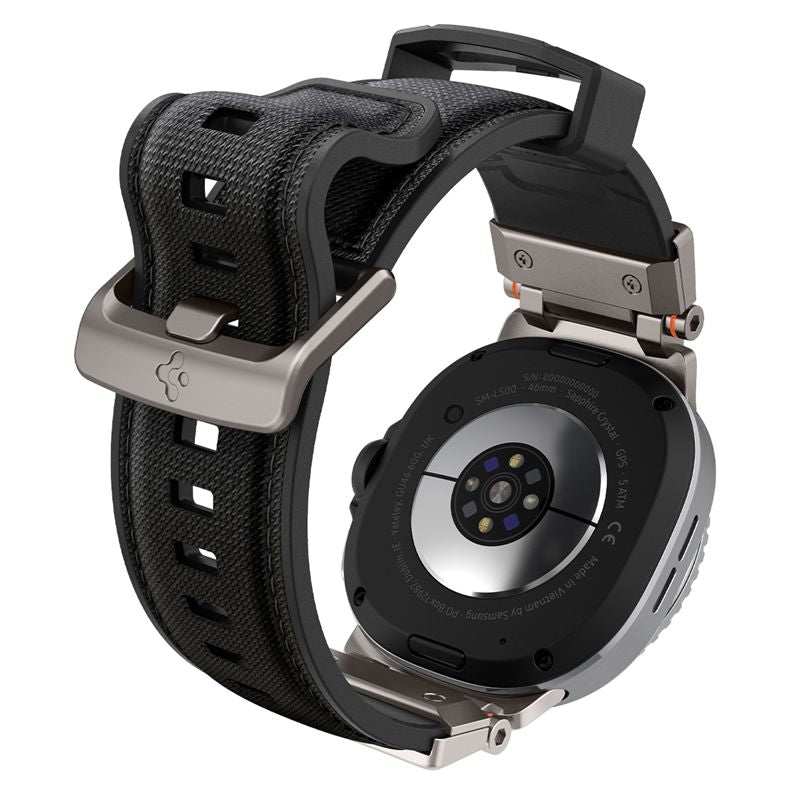 Spigen DuraPro Armor, black - Samsung Galaxy Watch 9/8 46mm/44mm/40mm