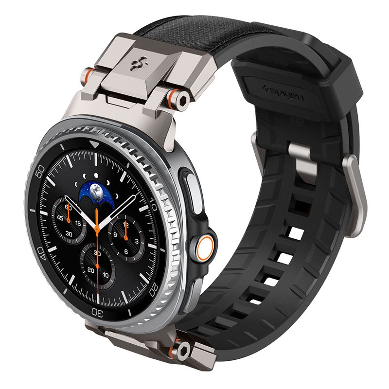 Spigen DuraPro Armor, black - Samsung Galaxy Watch 9/8 46mm/44mm/40mm