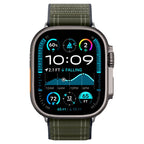 Spigen Fabric Band (hook-and-loop), green - Apple Watch 49mm/46mm/45mm/44mm