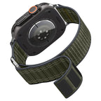 Spigen Fabric Band (hook-and-loop), green - Apple Watch 49mm/46mm/45mm/44mm
