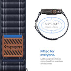 Spigen Fabric Band (hook-and-loop), navy - Apple Watch 49mm/46mm/45mm/44mm