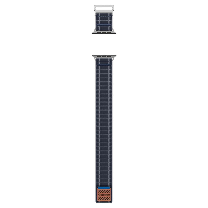 Spigen Fabric Band (hook-and-loop), navy - Apple Watch 49mm/46mm/45mm/44mm