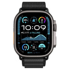 Spigen Fabric Band (hook), black - Apple Watch 49mm/46mm/45mm/44mm