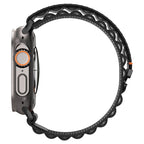 Spigen Fabric Band (hook), black - Apple Watch 49mm/46mm/45mm/44mm
