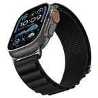Spigen Fabric Band (hook), black - Apple Watch 49mm/46mm/45mm/44mm
