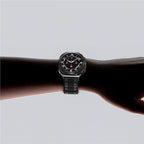 Spigen Fabric Band (suchý zips), čierny - Samsung Galaxy Watch Ultra 2/Ultra 47mm