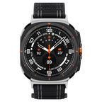 Spigen Fabric Band (suchý zips), čierny - Samsung Galaxy Watch Ultra 2/Ultra 47mm