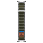 Spigen Fabric Band (suchý zips), zelený – Samsung Galaxy Watch Ultra 2/Ultra 47 mm