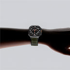 Spigen Fabric Band (suchý zips), zelený – Samsung Galaxy Watch Ultra 2/Ultra 47 mm