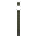 Spigen Fabric Band (suchý zips), zelený – Samsung Galaxy Watch Ultra 2/Ultra 47 mm