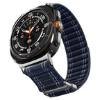 Spigen Fabric Band (hook-and-loop), navy - Samsung Galaxy Watch Ultra 2/Ultra 47mm
