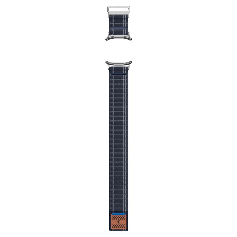 Spigen Fabric Band (hook-and-loop), navy - Samsung Galaxy Watch Ultra 2/Ultra 47mm