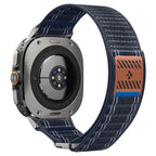 Spigen Fabric Band (hook-and-loop), navy - Samsung Galaxy Watch Ultra 2/Ultra 47mm