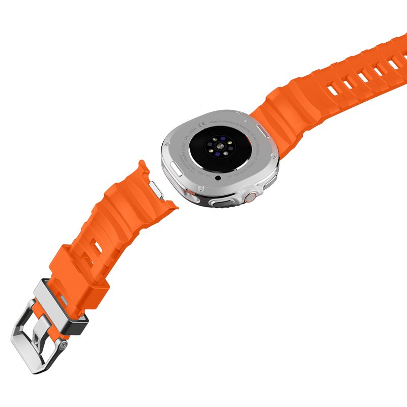 Spigen Silicone Band, orange - Samsung Galaxy Watch 9/8 46mm/44mm/40mm