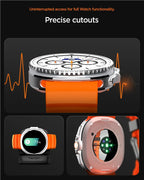Spigen Silicone Band, orange - Samsung Galaxy Watch 9/8 46mm/44mm/40mm