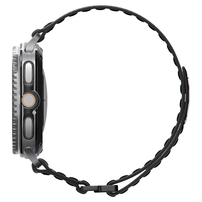 Spigen Fabric Band (hook-and-loop), black - Samsung Galaxy Watch 9/8 46mm/44mm/40mm