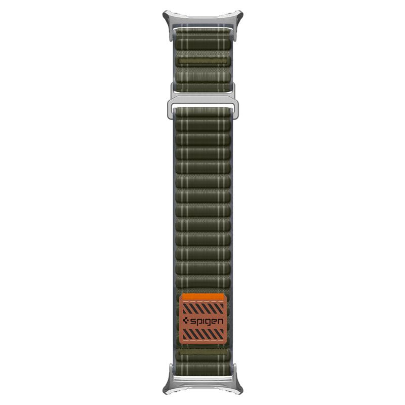 Spigen Fabric Band (hook-and-loop), green - Samsung Galaxy Watch 9/8 46mm/44mm/40mm