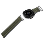 Spigen Fabric Band (hook-and-loop), green - Samsung Galaxy Watch 9/8 46mm/44mm/40mm