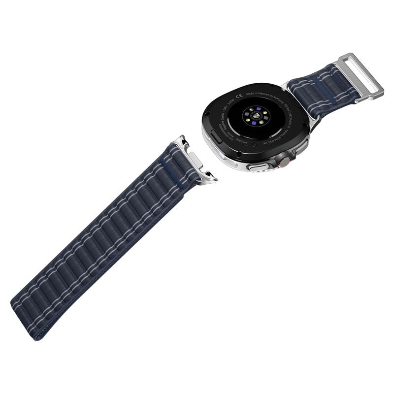 Spigen Fabric Band (hook-and-loop), navy - Samsung Galaxy Watch 9/8 46mm/44mm/40mm