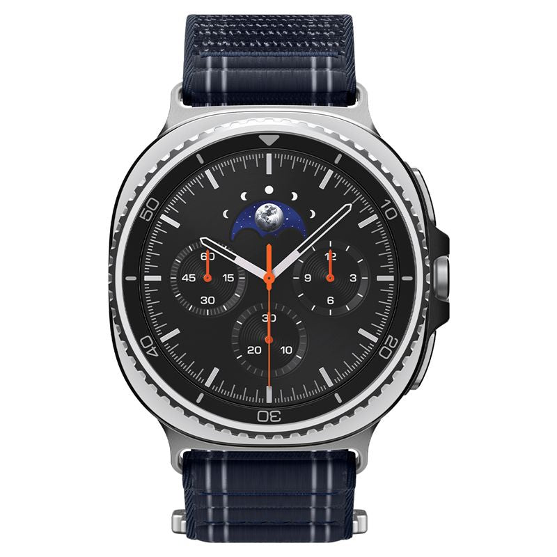 Spigen Fabric Band (hook-and-loop), navy - Samsung Galaxy Watch 9/8 46mm/44mm/40mm
