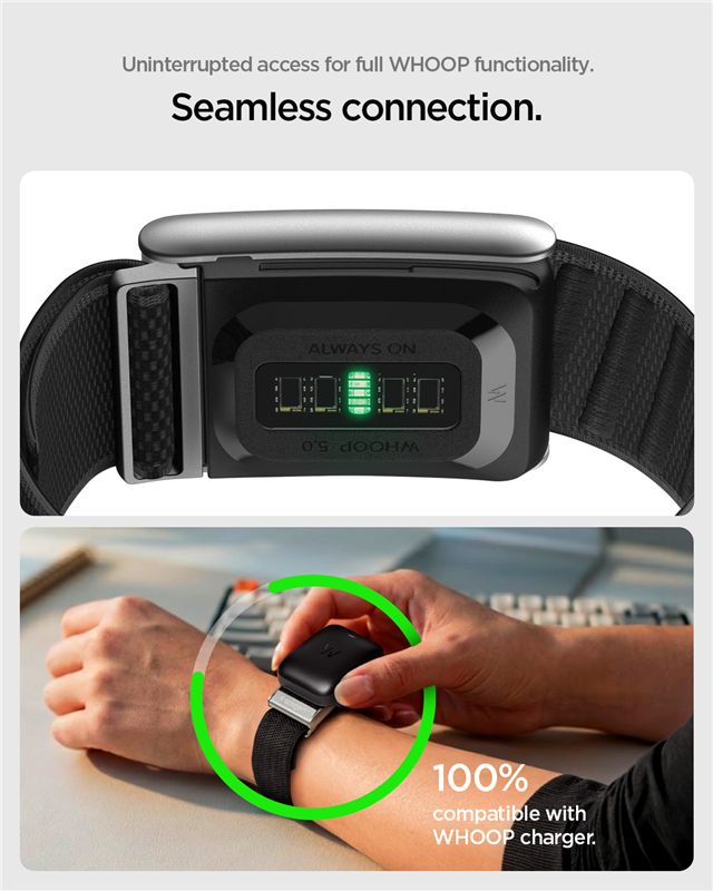 Spigen Fabric Band WBF3, black - Whoop 5.0