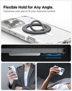 Spigen Dual Pop MagSafe Phone Holder (Slim), marble gray