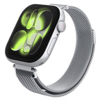 Spigen Metal Band, strieborný - Apple Watch 42mm/41mm/40mm