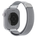 Spigen Metal Band, strieborný - Apple Watch 42mm/41mm/40mm