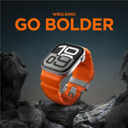 Spigen Silicone Band, orange - Apple Watch 49mm/46mm/45mm/44mm