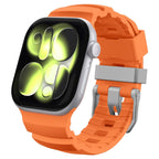 Spigen Silicone Band, orange - Apple Watch 49mm/46mm/45mm/44mm