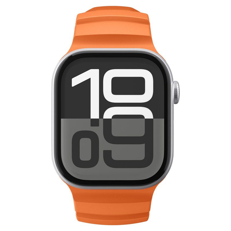 Spigen Silicone Band, orange - Apple Watch 49mm/46mm/45mm/44mm