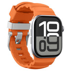 Spigen Silicone Band, orange - Apple Watch 49mm/46mm/45mm/44mm