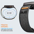 Spigen Athlex Air 2 Active Band, čierna oranžová - Apple Watch 49mm/46mm/45mm/44mm