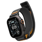 Spigen Athlex Air 2 Active Band, čierna oranžová - Apple Watch 49mm/46mm/45mm/44mm