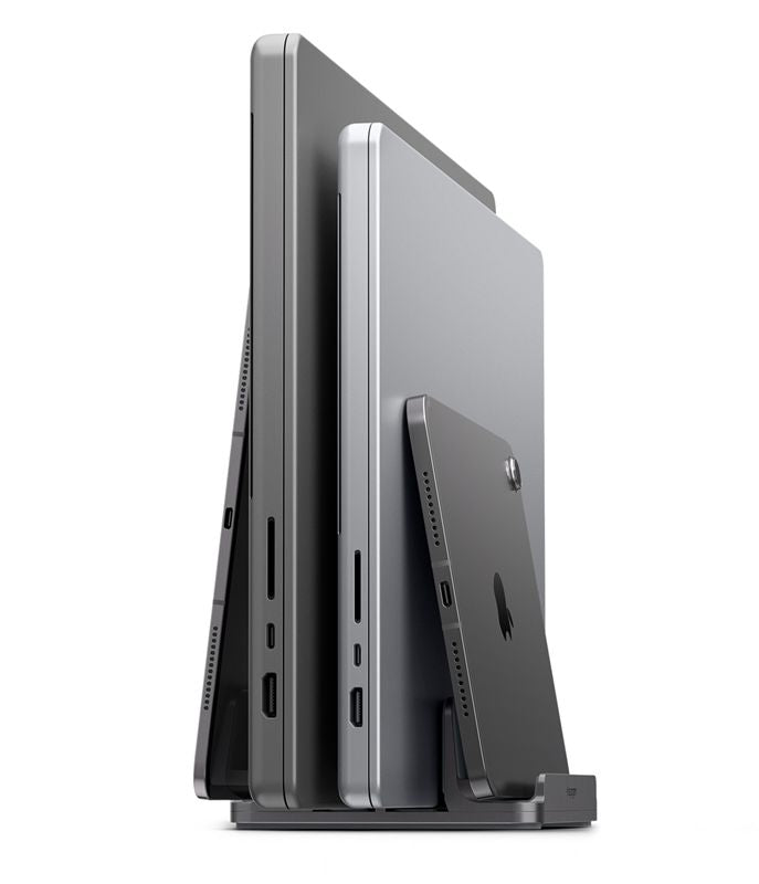 Spigen Vertical Laptop Stand LD208S4, space gray
