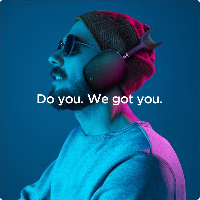 Spigen Urban Fit, čierna - AirPods Max
