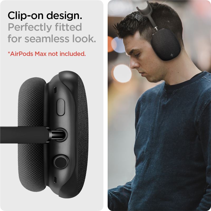 Spigen Urban Fit, čierna - AirPods Max