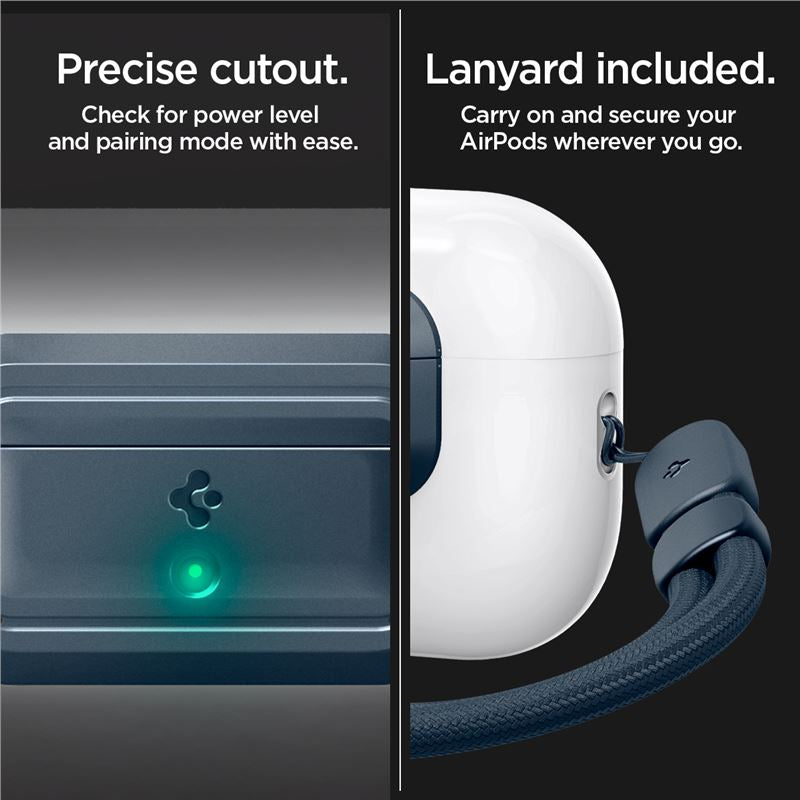 Spigen Lock Fit M, metal slate - AirPods Pro (2nd/1st Gen)