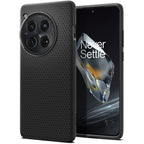 Spigen Liquid Air, matte black - OnePlus 12