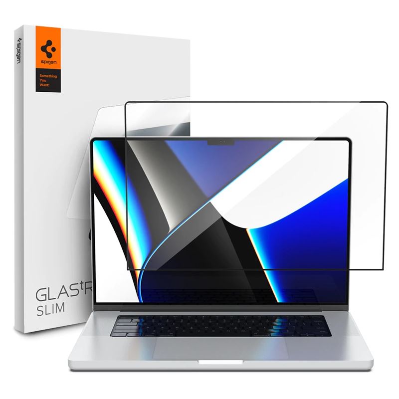 Spigen Glas.tR Slim 1 Pack - MacBook Pro 14" M5 2025/M4 2024/M3 2023/M2 2023/M1 2021