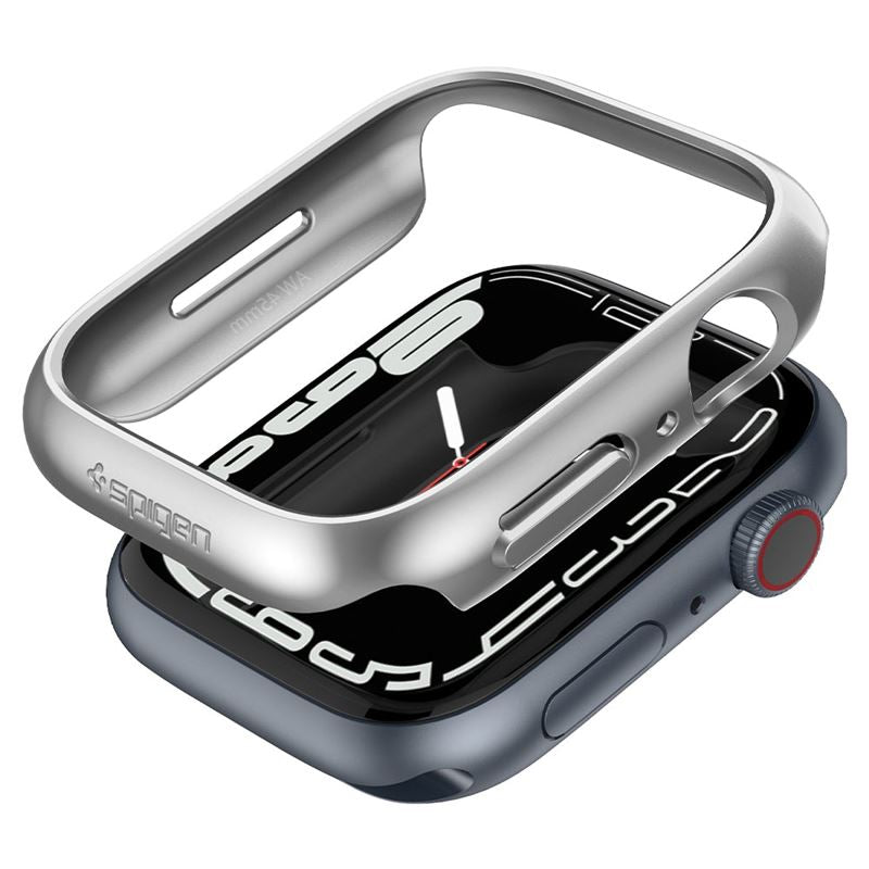 Spigen Thin Fit, graphite - Apple Watch 9/8/7 45mm