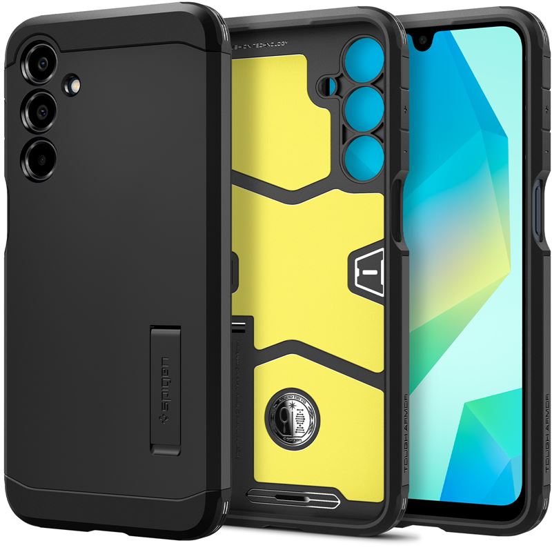 Spigen Tough Armor, čierny - Samsung Galaxy A16/A16 5G