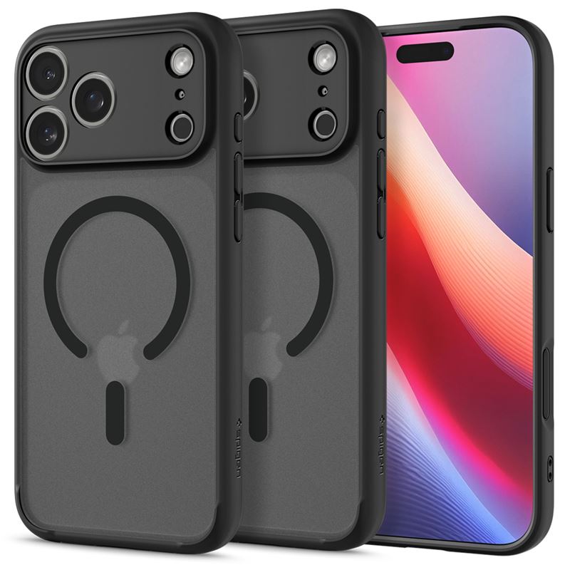 Spigen Ultra Hybrid MagSafe, frost black – iPhone 17 Pro
