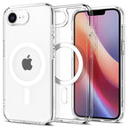 Spigen Crystal Hybrid MagSafe, čisto biela – iPhone 17e/16e