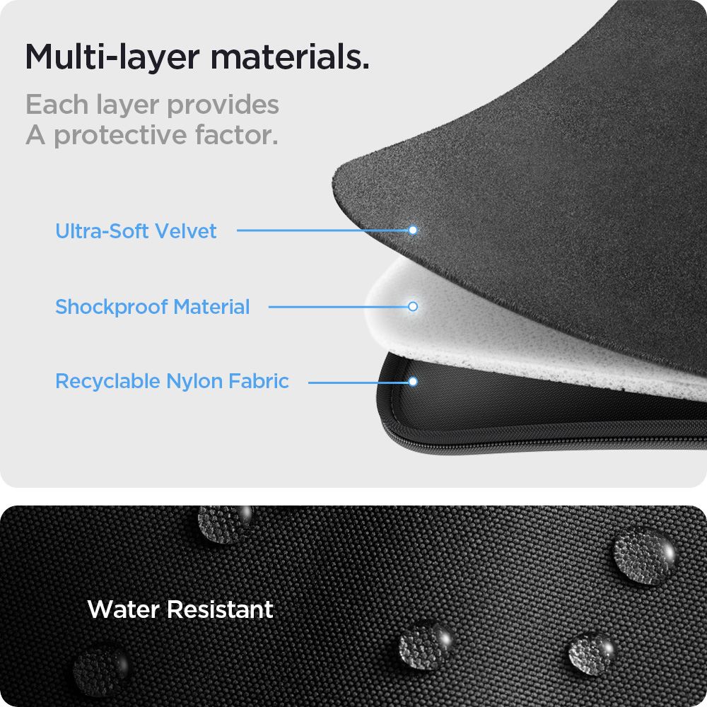 Spigen Basic laptop Pouch 16", black (12)