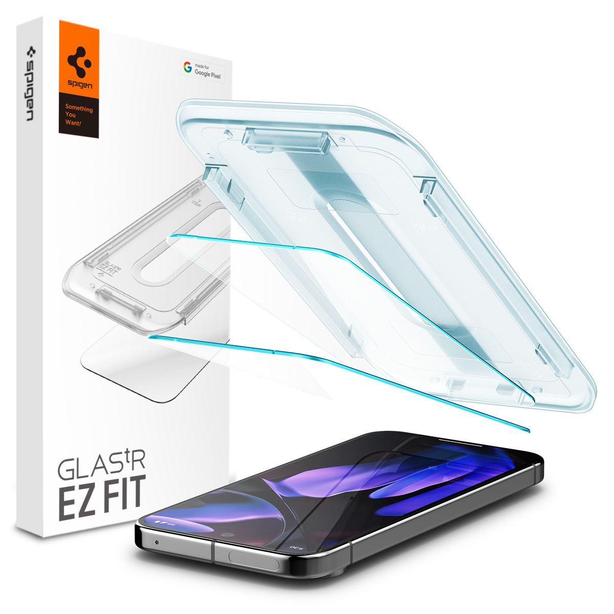 Spigen Glass tR EZ Fit 2 Pack, transparency - Google Pixel 10/9 Pro/ Pixel 10/9